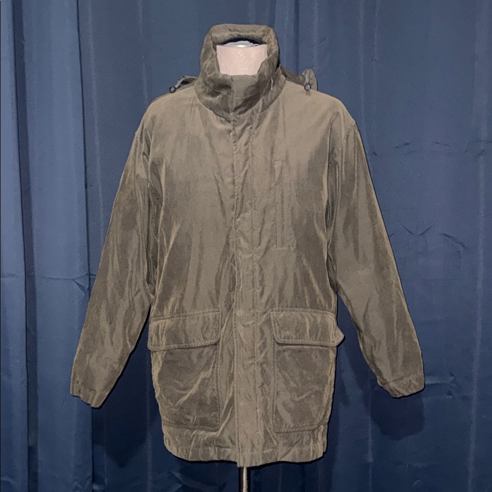 Men’s Brown Perry Ellis Portfolio Jacket